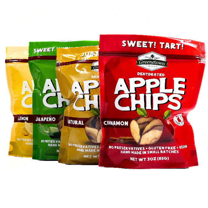 Variety Pack Apple Chips 3 oz Case (6)
