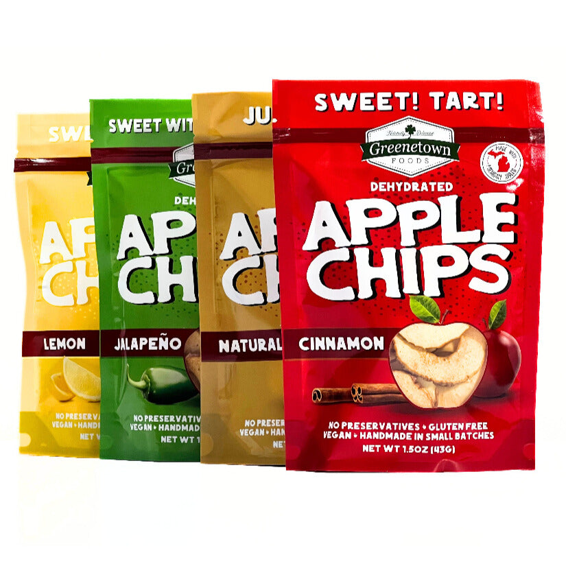 Variety Pack Apple Chips 1.5 oz Case (10)