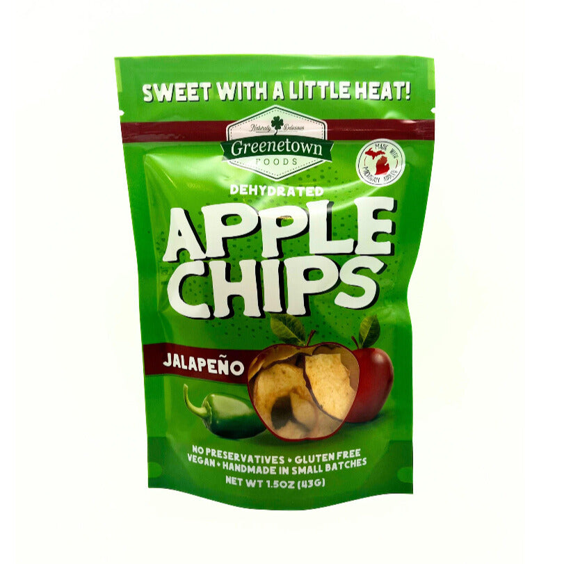 Jalapeño Apple Chips 1.5 oz Case (10)